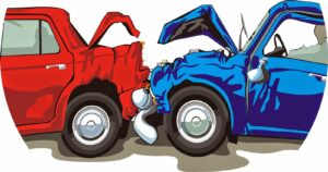 Achat d'une voiture d'occasion : le top 15 des critères à ne pas négliger ! 9 Dessin accident de voitures, choc arrière et avant