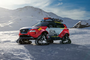 Nissan X-Trail Mountain Rescue, La montagne pour raison.