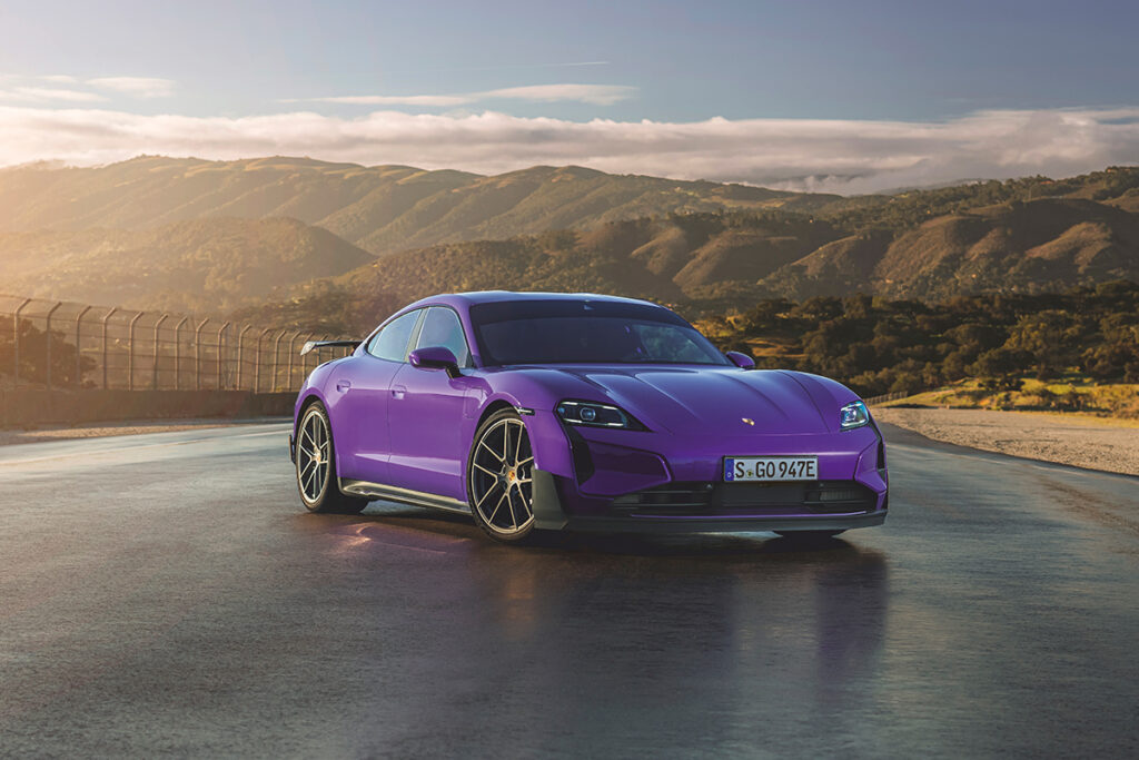 Porsche Taycan Turbo GT: L'Ultime Version de la Taycan 93 Porsche Taycan Turbo GT, La Taycan ultime.