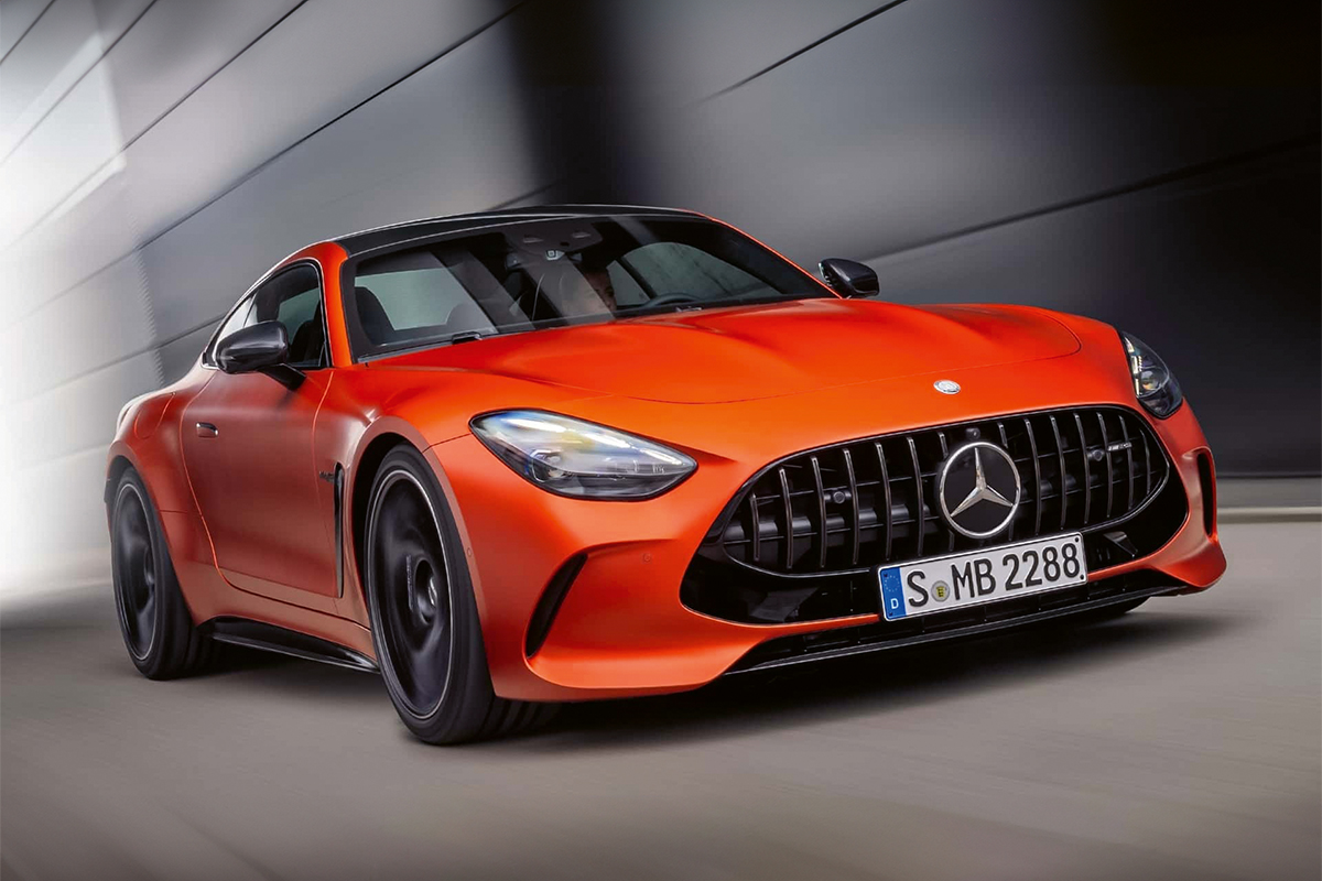 L'avenir des voitures de sport allemandes : Audi e-Tron GT, Mercedes AMG GT hybride et BMW. 4 Mercedes AMG GT hybride