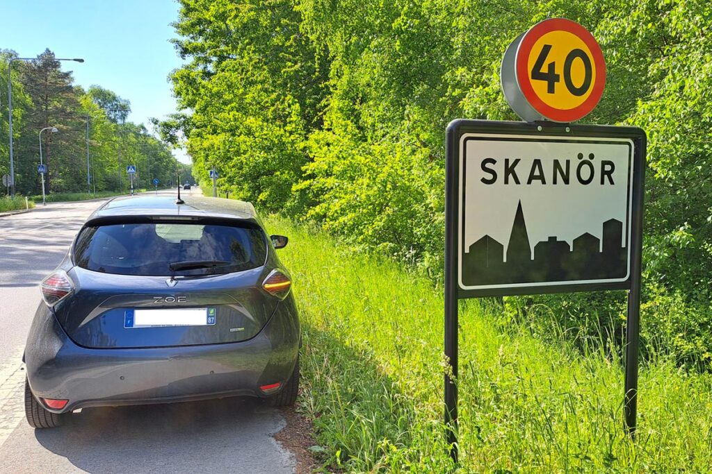 Témoignage: Frank parcourt 1 100 km pour aller à Stockholm en une journée en Renault Zoé 2 Roadtrip Melun-Stockholm en Renault Zoé