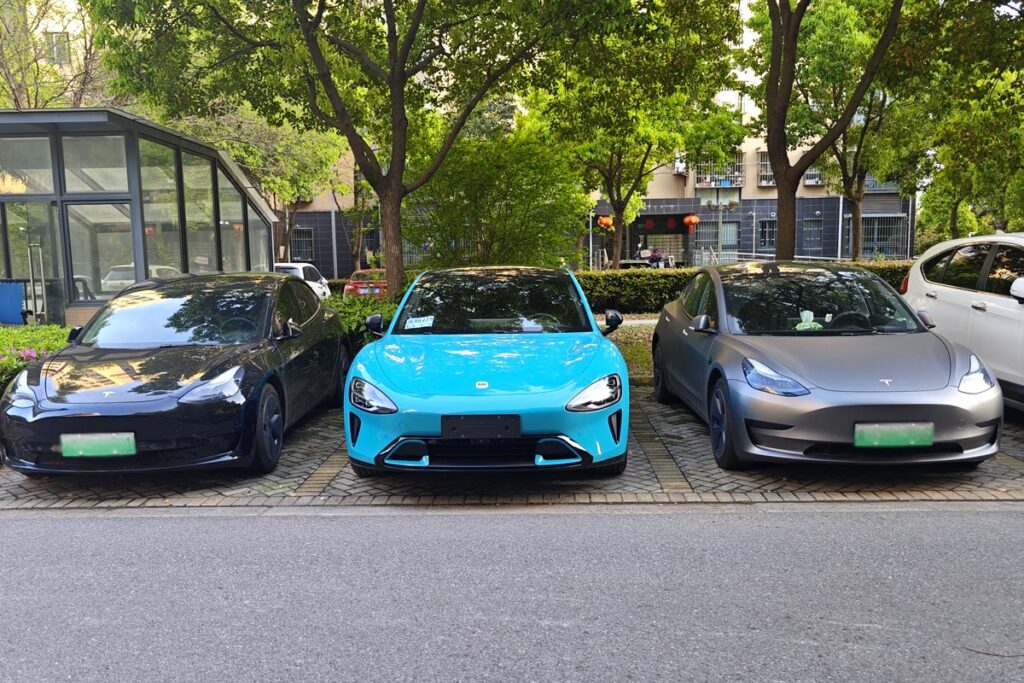 Voitures électriques : Pékin recommande à l’Europe une révision des droits de douane 4 La Xiaomi SU7 de Cédric