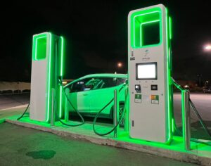 bornes électriques USA