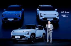 Le Kia EV5 dans sa version GT : sportivité et accessibilité au rendez-vous