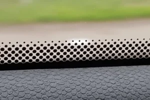 points noirs pare brise