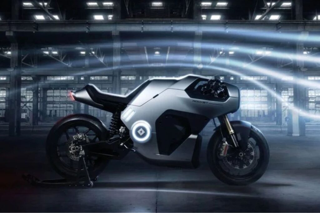 La Moto Électrique Rocket One: Un Avion de Chasse Electrique 43 Rocket One Moto Electrique