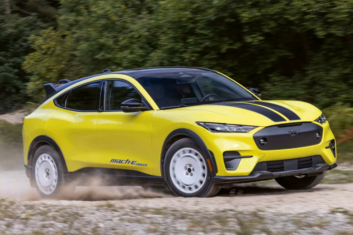 L'électrification automobile: la Chine et Cadillac en France, Ford F-150 Lightning SuperTruck 6 Mustang Mach-E Rally