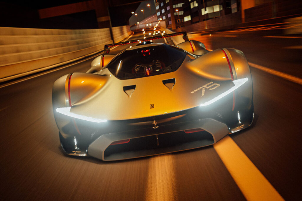 Ferrari électrique : la première fera du bruit 58 Ferrari Vision Gran Turismo