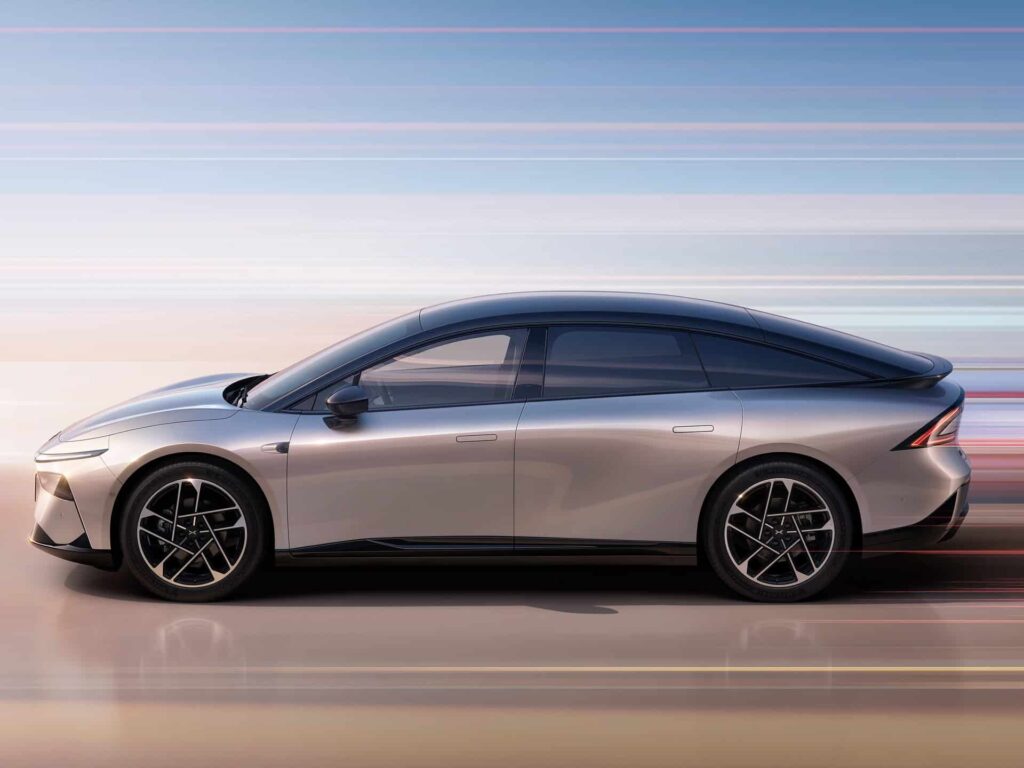 La nouvelle berline électrique Xpeng, la P7+ 52 Xpeng P7+