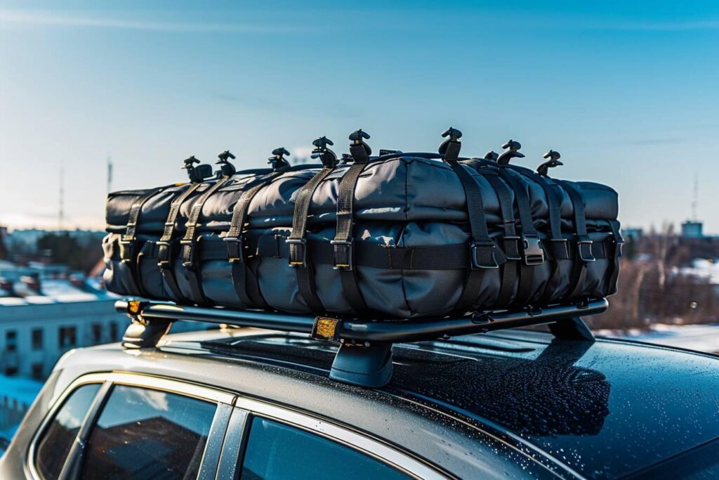 Coffre de toit souple : l'accessoire indispensable pour transporter vos bagages en toute sécurité 56 Coffre de toit souple : l'accessoire indispensable pour transporter vos bagages en toute sécurité