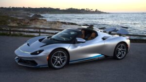 Battista Targamerica : une hypercar électrique unique inspirée de la Ferrari Testarossa Spider