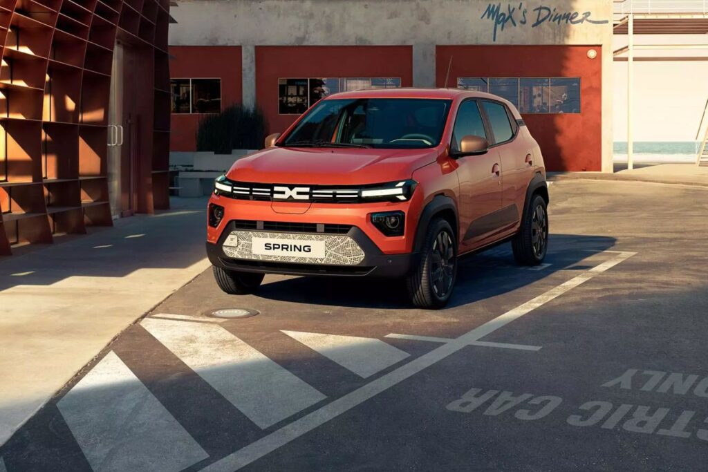 Effet de la surtaxe sur voitures électriques chinoises 63 Dacia Spring Voiture Electrique