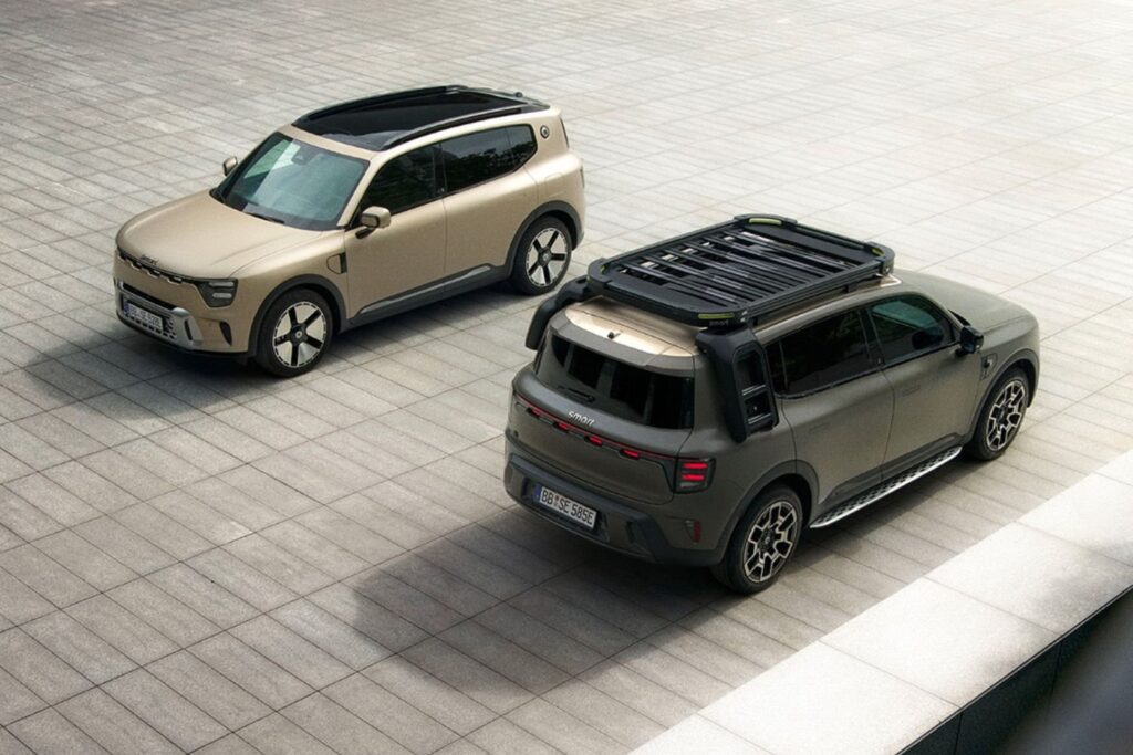 Smart lance un SUV et abandonne son ADN sur le marché 115 Smart Voiture Electrique