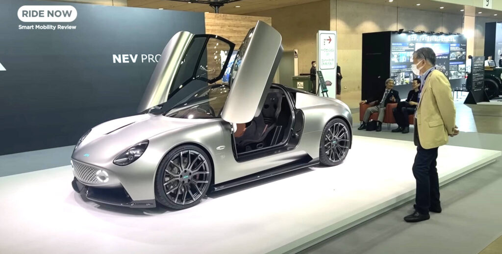 La Nouvelle Star Japonaise des Sportives Électriques: AIM EV Sport 01 76 AIM EV Sport 01