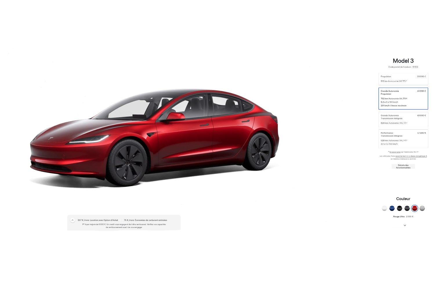 Nouveau record d'autonomie pour Tesla avec la Model 3 en France 2 Model 3 Grande Autonomie