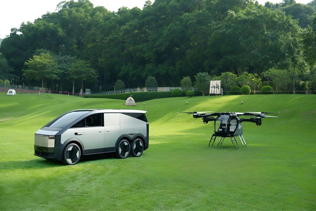 Voiture volante chinoise possible en 2026 124 Voiture volante Xpeng