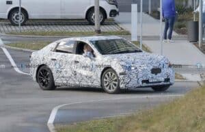 Mercedes Classe C électrique : Les premières images volées qui font le buzz !
