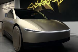 Essai Cybercab Tesla Design