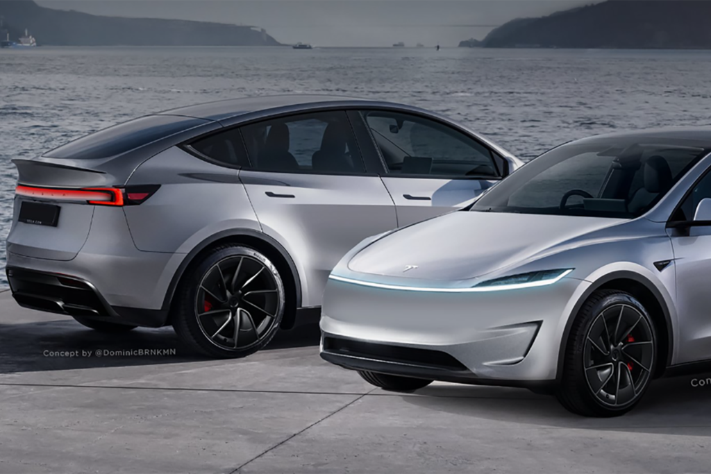 Tesla Model Y : La tant attendue refonte entre enfin en production 54 Tesla Model Y Améliorée