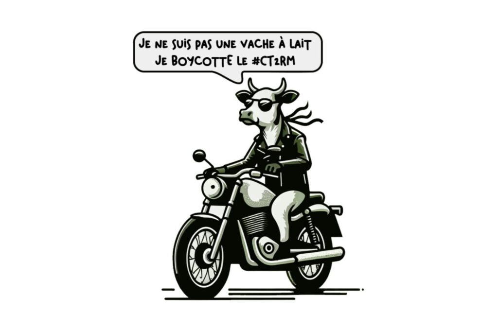 La révolte des motards bloque le contrôle technique 21 FFMC contrôle technique 2 roues