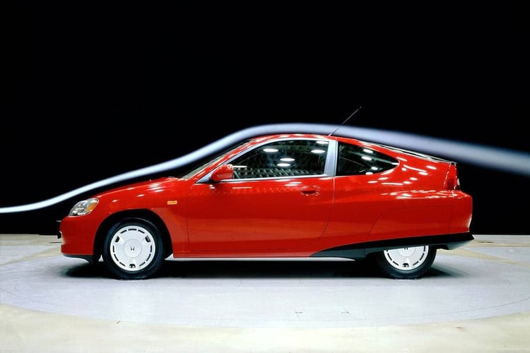 Essai-retro-Honda-Insight-IMA-13 Essai retro La Honda Insight soucoupe volante ecologique