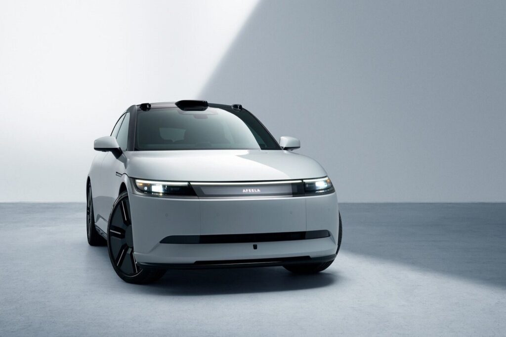 Sony présente sa voiture électrique intégrant la PS5 230 Afeela