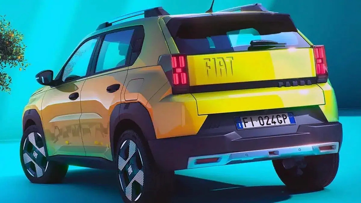 Cette incroyable offre : la Grande Panda de Fiat à prix choc pour l'électrique ! 4 Vue arrière de la Fiat Grande Panda électrique