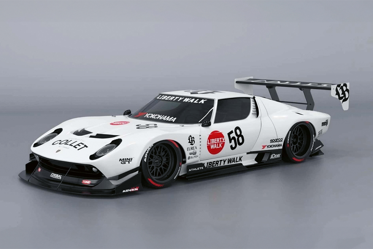 Ces nouvelles époustouflantes : La Lamborghini Miura tuning et la Zonda de vos rêves ! 8 Tuning de Lamborghini Miura L’audace de Liberty Walk