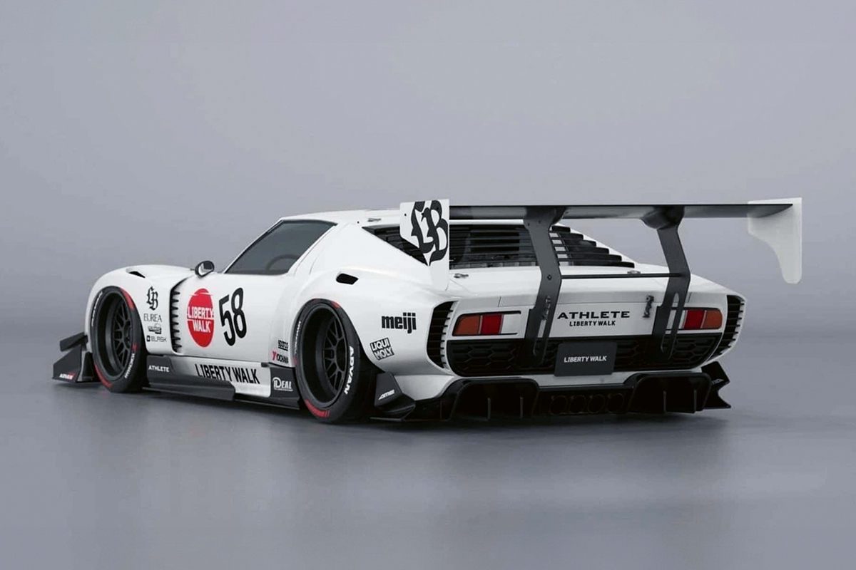 Ces nouvelles époustouflantes : La Lamborghini Miura tuning et la Zonda de vos rêves ! 9 Tuning de Lamborghini Miura L’audace de Liberty Walk