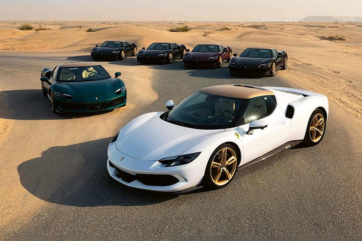 Ces nouvelles époustouflantes : La Lamborghini Miura tuning et la Zonda de vos rêves ! 14 Éditions spéciales 296 GTB pour le Moyen-Orient Un anniversaire mémorable