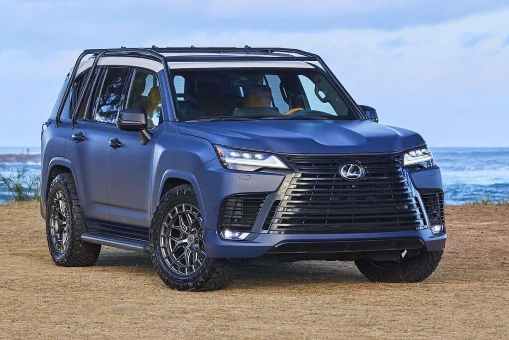 Ce Lexus LX concept : 600 chevaux et la récursion parfaite pour le surf et l'aventure ! 59 600 chevaux pour aller surfer : Le Lexus LX concept qui réinvente le SUV d