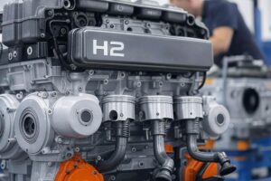 Un moteur hybride diesel-hydrogène révolutionnaire : une réduction de CO₂ de 85 % sans électricité