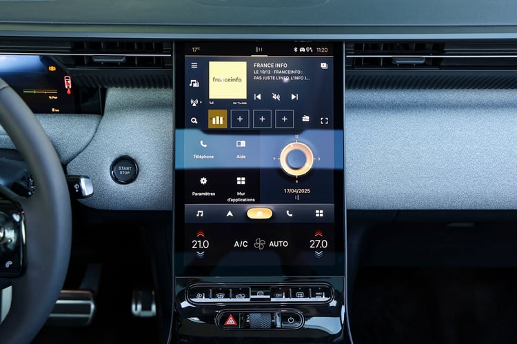 Citroën ë-C5 Aircross 36 À bord du SUV électrique