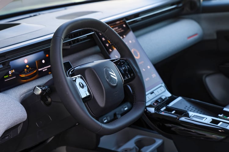 Citroën ë-C5 Aircross 27 À bord du SUV électrique