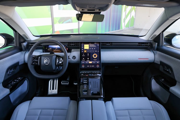 Citroën ë-C5 Aircross 33 À bord du SUV électrique