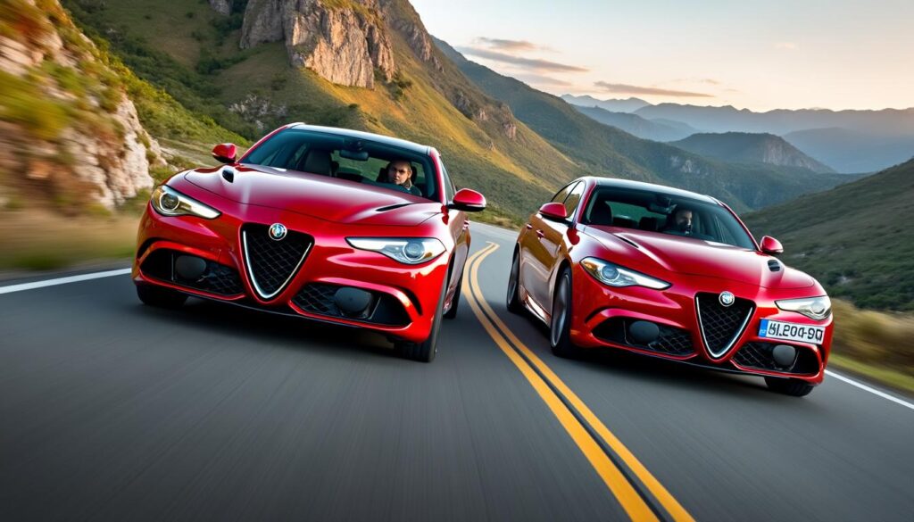 Alfa Romeo : Giulia et Stelvio prolongées jusqu'en 2027, innovation stratégique ou simple maintien en vie ? 10 découvrez pourquoi alfa romeo prolonge la vie de ses modèles giulia et stelvio jusqu'en 2027. analyse d'une stratégie innovante ou d'un simple maintien sur le marché automobile. tous les détails sur les enjeux et perspectives de la marque italienne.