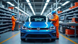 découvrez comment la crise mondiale des semi-conducteurs impacte l'industrie automobile, avec la volkswagen golf particulièrement touchée par les pénuries et les retards de production.