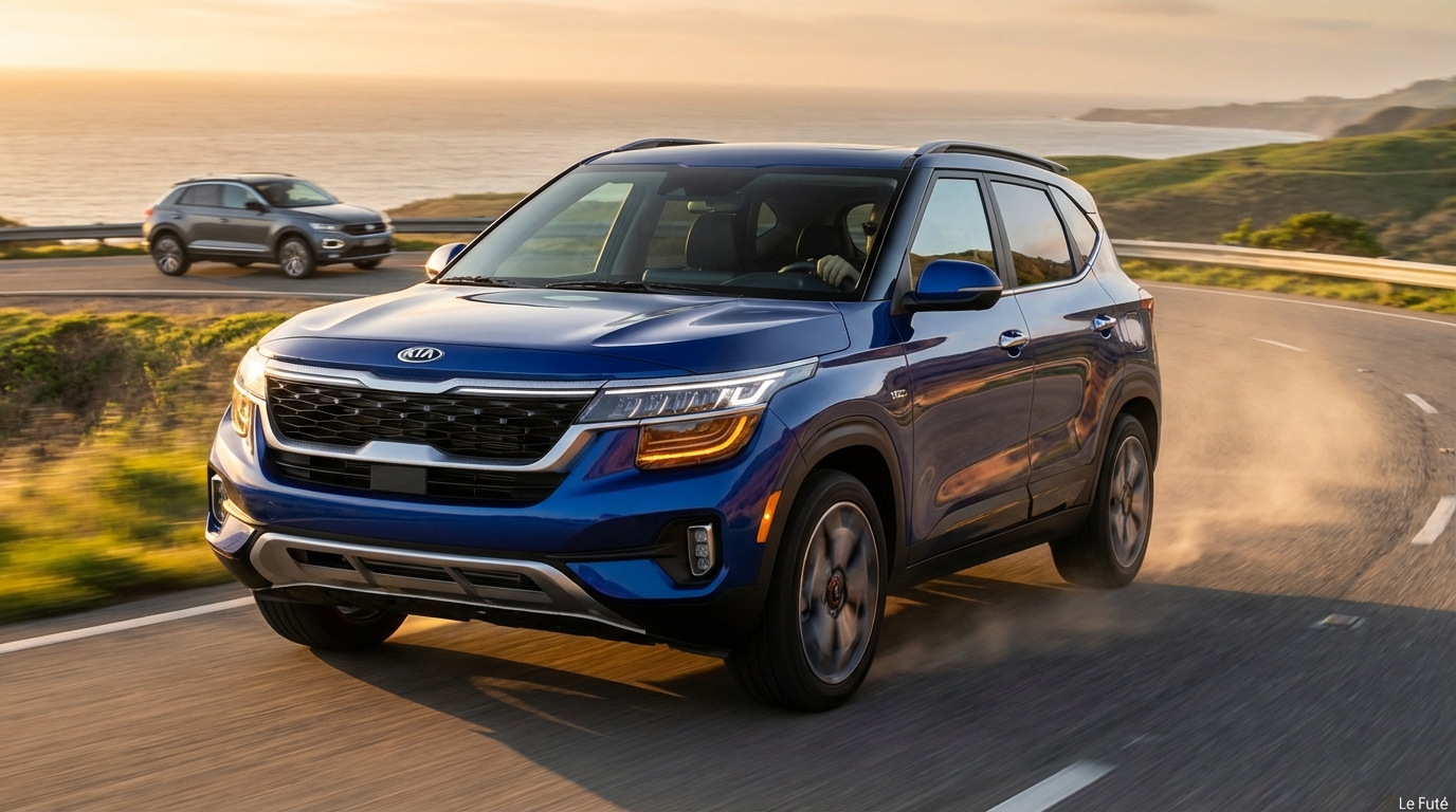 Ce SUV KIA d'entrée de gamme, au prix non négligeable, reste néanmoins largement plus abordable que le célèbre Volkswagen T-Roc européen 1 découvrez ce suv kia d'entrée de gamme, offrant un excellent compromis prix-performance, nettement plus abordable que le célèbre volkswagen t-roc européen.