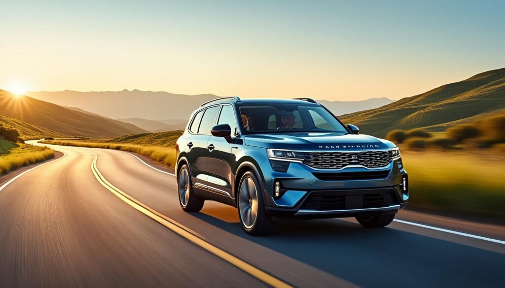 Découvrez le nouveau Land Cruiser de Kia : un SUV familial 2026 au look emprunté à Range Rover 2 découvrez le nouveau land cruiser 2026 de kia, un suv familial alliant design inspiré de range rover et performances exceptionnelles pour vos aventures en famille.