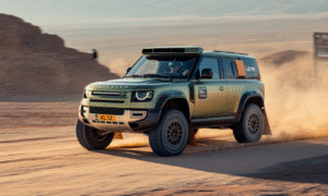 découvrez le defender dakar d7x-r, le 4x4 ultime de land rover conçu avec peterhansel pour dominer le w2rc 2026 et surpasser ses rivaux avec puissance et performance.