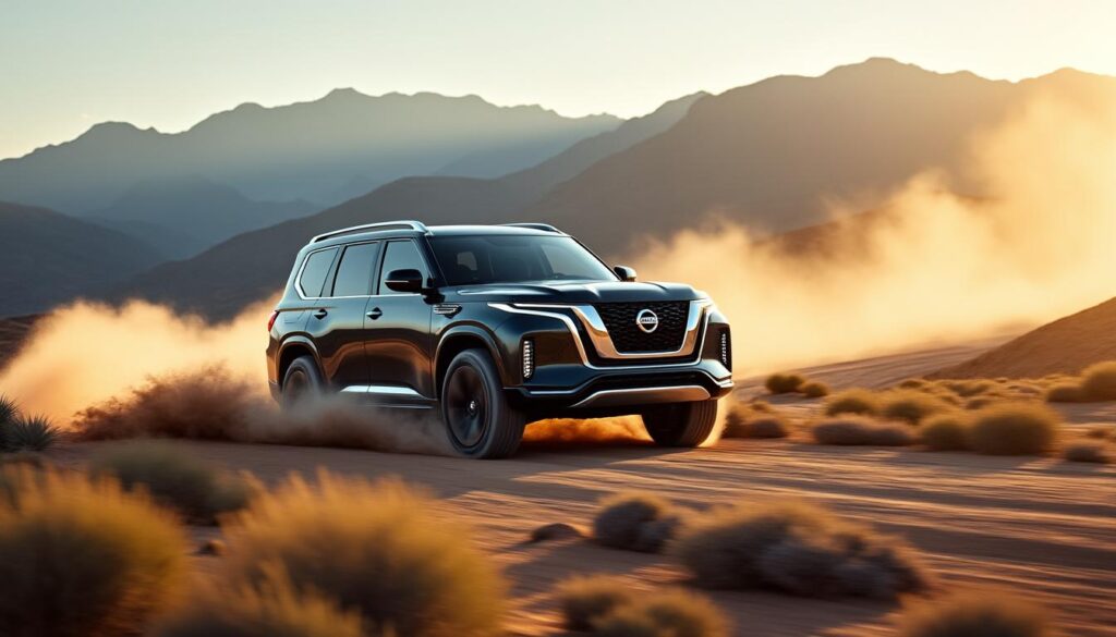 Le jumeau du Nissan Patrol fait son entrée en 2025 : découvrez le 4x4 le plus audacieux de l'année 19 découvrez le nouveau jumeau du nissan patrol prévu pour 2025 : un 4x4 audacieux qui promet puissance, innovation et design hors du commun. ne manquez pas cette révolution sur le marché des suv !