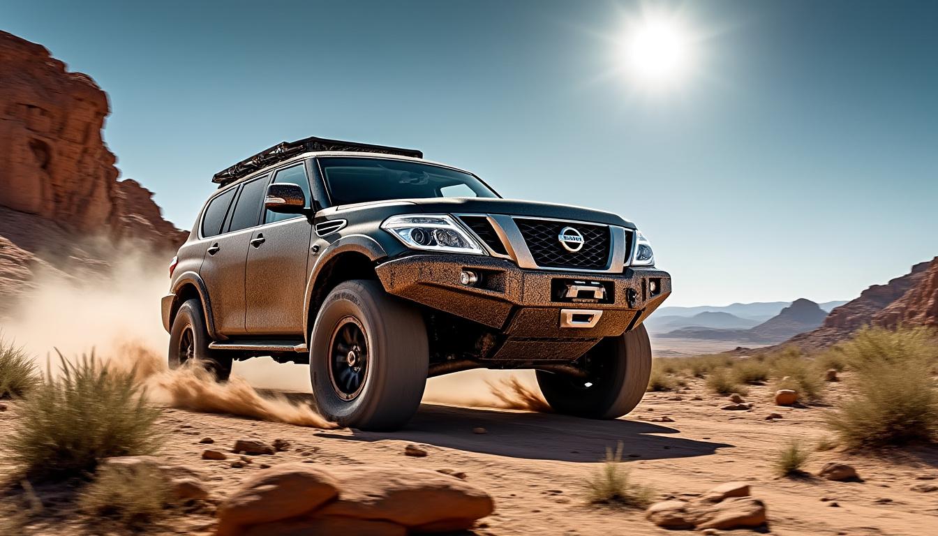 Nissan fait renaître son 4×4 emblématique grâce à Mitsubishi : le retour triomphal du tout-terrain japonais sans concessions 1 découvrez le retour triomphal du 4×4 emblématique de nissan, réinventé en collaboration avec mitsubishi. un tout-terrain japonais puissant et authentique, prêt à conquérir tous les terrains sans compromis.