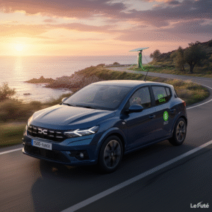 découvrez la nouvelle dacia sandero eco-g 2026 : jusqu'à 1 500 km d'autonomie, 120 ch de puissance et label eco, à seulement 15 950 €. la révolution abordable venue de roumanie alliant performance et respect de l'environnement.