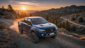 découvrez le nouveau 4x4 robuste de honda équipé d'un moteur v6, alliant performance et praticité, rivalisant avec le toyota hilux pour vos aventures tout-terrain.