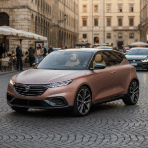 découvrez le retour élégant et écologique de la lancia ypsilon hybride et électrique, produite en espagne. un mélange de style raffiné et de technologie propre, disponible à un prix premium.