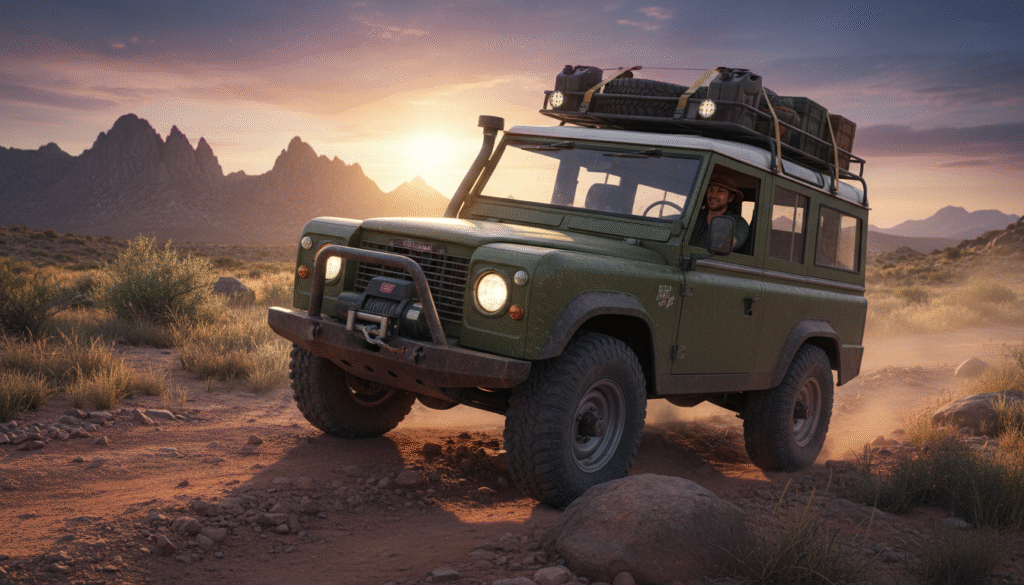 Résistance originale : ce 4×4 rétro affronte sans électricité les terrains les plus hostiles 11 découvrez ce 4×4 rétro unique alliant résistance originale et autonomie, capable de conquérir les terrains les plus difficiles sans utiliser d'électricité.