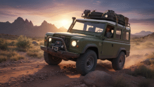 découvrez ce 4×4 rétro unique alliant résistance originale et autonomie, capable de conquérir les terrains les plus difficiles sans utiliser d'électricité.
