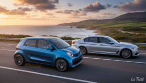 découvrez le nouveau modèle de smart qui repousse les limites : rivalisant avec une bmw série 5, il parcourt 250 km sans utiliser une goutte d’essence, une révolution écologique et performante.