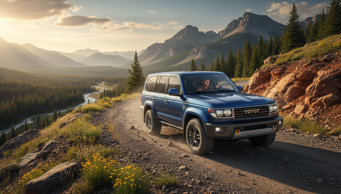 Ce 4×4 authentique s'inspire du Land Cruiser, mais à moins de la moitié du prix, il pourrait bien détrôner les légendaires Classe G et Defender 1 découvrez ce 4×4 authentique inspiré du land cruiser, offrant un style légendaire à moins de la moitié du prix. une alternative séduisante aux emblématiques classe g et defender.