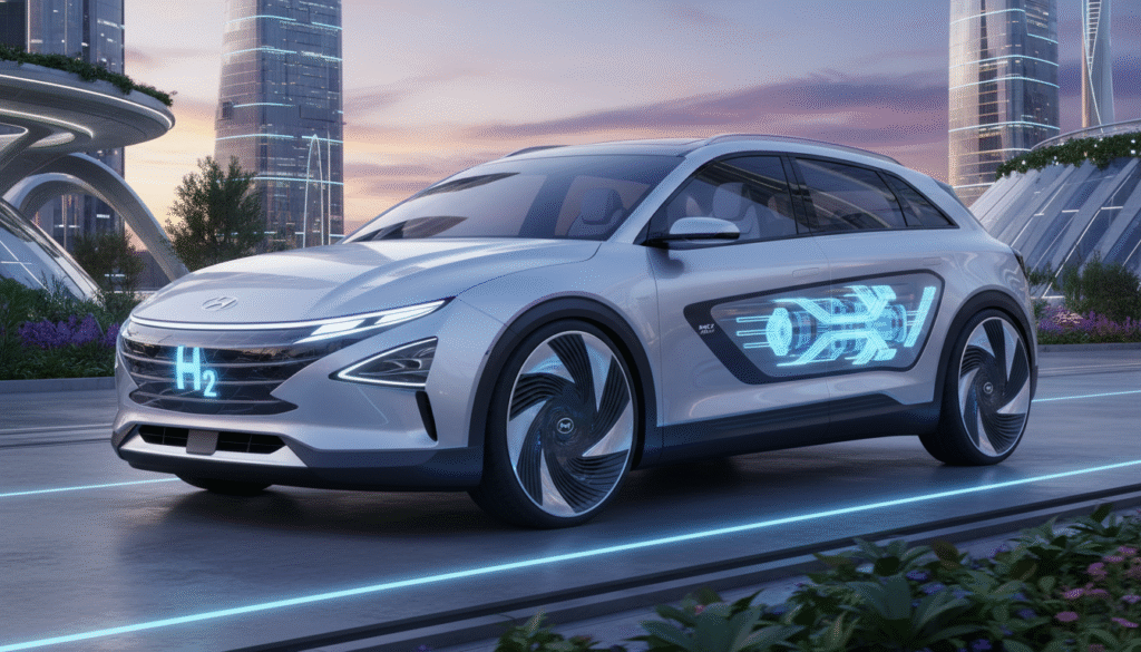 Hyundai Nexo 2026 : le SUV à hydrogène qui revendique 700 km d’autonomie et défie les véhicules électriques premium 1 découvrez la hyundai nexo 2026, le suv à hydrogène offrant une autonomie impressionnante de 700 km, alliant performance et innovation pour rivaliser avec les véhicules électriques premium.